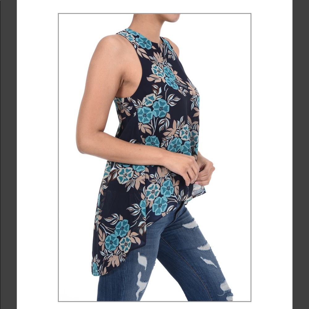 High-low cool summer breeze top